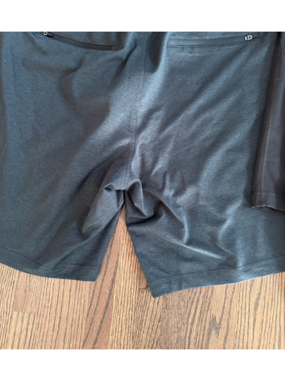 Vuori Men's Athletic Shorts 4 Pack - Black, Navy, Gray, Light Gray - Picture 6 of 13